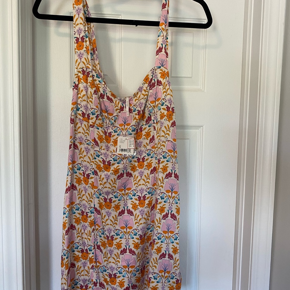 Free People Floral Mini Dress - Multicolor - Picture 2 of 4